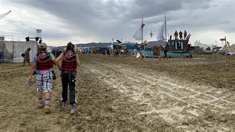 Flood Stranded Burning Man Revelers Begin Mass Exodus After Monsoon