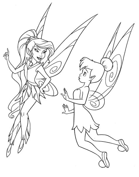 Coloring Pages For Girls Tinkerbell