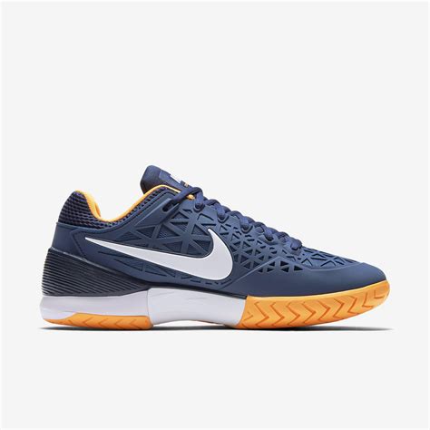 Nike Mens Zoom Cage 2 Tennis Shoes Bluecitrus