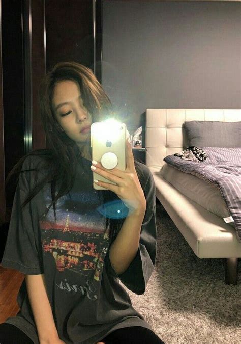 Mirror Selfie Blackpink Blackpink Jennie Kim Jennie
