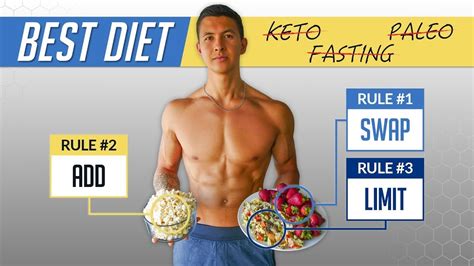 The Best Diet To Get Shredded 3 Must Follow Rules Youtube