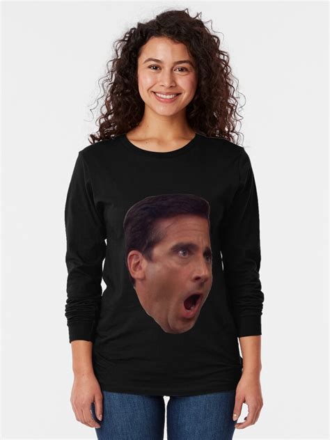 Michael Scott Nooo Large Face The Office T Shirt By Flakey Redbubble