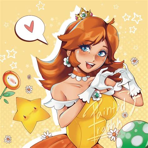 Princess Daisy Super Mario Bros Image By Paintedtrash