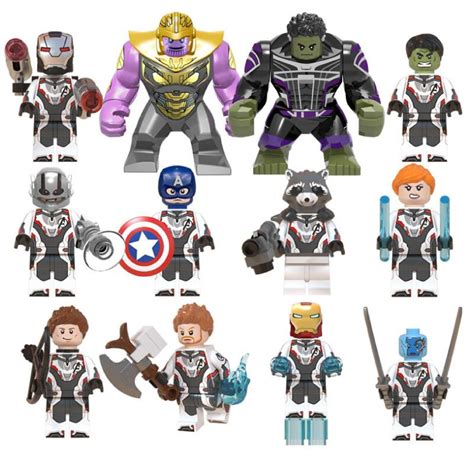 Marvel Avengers Custom Minifigures Sets Lego 🥇 Posot Class