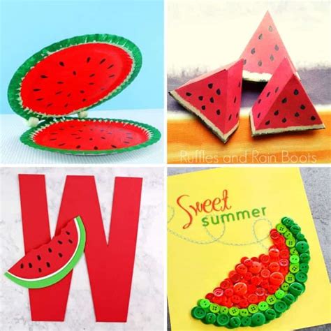 These Watermelon Crafts Make Summer A Bit Sweeter