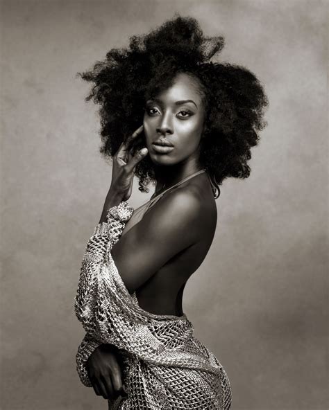 AFRO Gilbert Asante On Fstoppers Black Female Model Photography Poses Women Model Poses