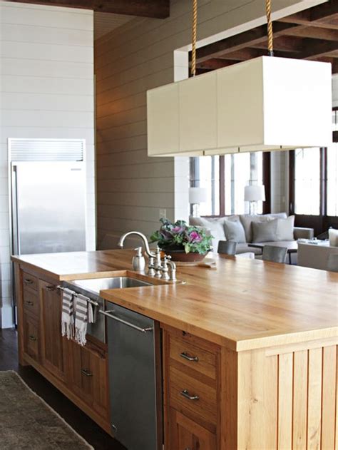 Installing even a small island in a compact kitchen can completely interrupt the workflow and destroy the functionality of your kitchen layout. Kitchen Island Plans Home Design Ideas, Pictures, Remodel ...