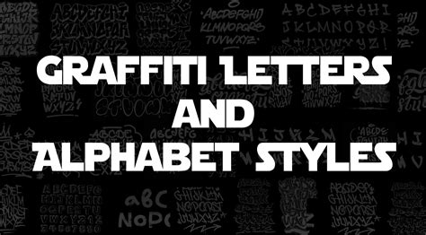 Diffe Styles Of Graffiti Letters And Symbols