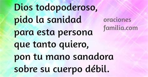 ¡sánalo Oración Milagrosa De Sanidad Para Un Amigo Enfermo