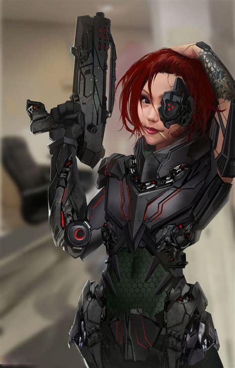Pin By Raz On Characters Cyberpunk Art Cyberpunk Female Cyborg