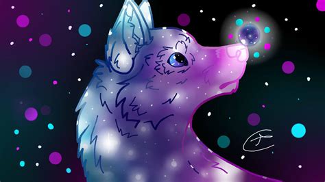 Galaxy Wolf By Novawolf616 On Deviantart