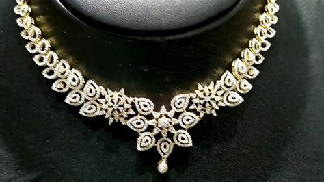 Tanishq Diamond Necklace Collection Youtube