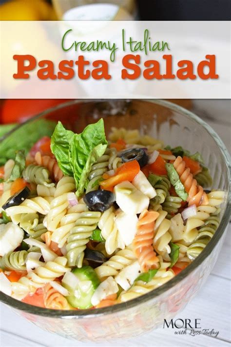 Maybe you would like to learn more about one of these? Creamy Italian Pasta Salad - Perfect Summer Recipe