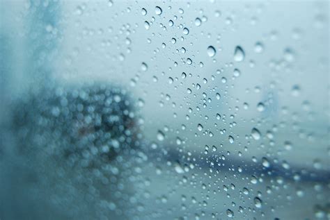 Free Images Water Drop Rain Wave Window Weather Blue Close Up