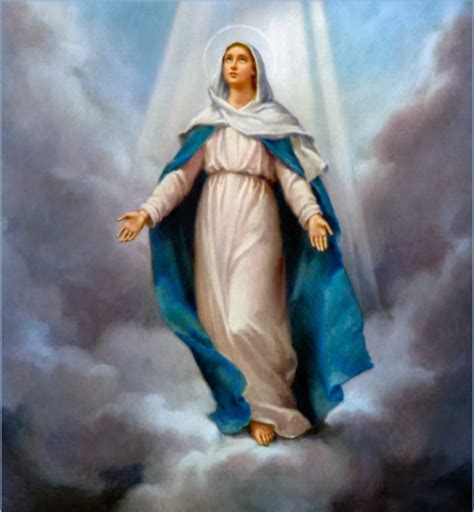 Asunción De La Virgen María Virgen Santa Maria