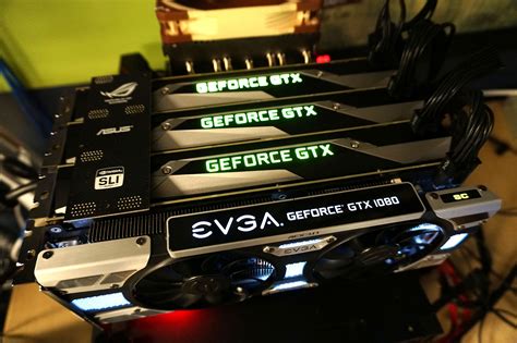 Geforce Gtx 1080 And 1070 3 Way And 4 Way Sli Will Not Be Enabled For
