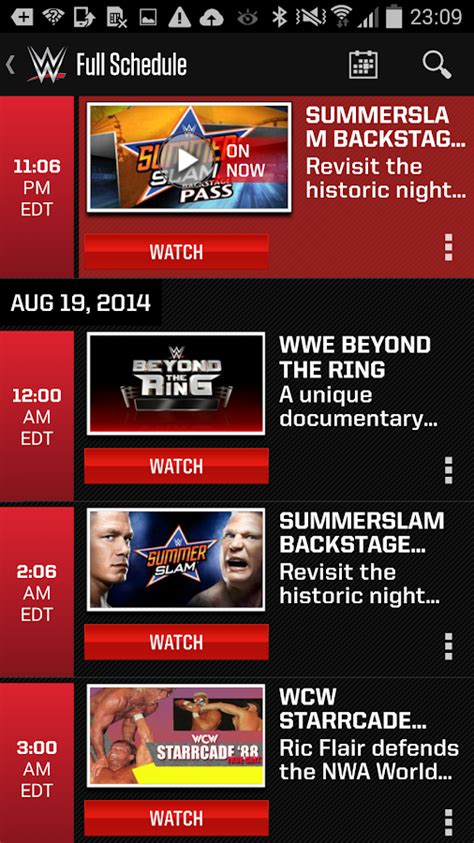 We provide wwe network 2.0.2 apk file for android 5.0+ and up. WWE - Android Apps on Google Play