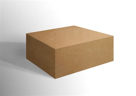 Isolated Cardboard Box 8495087 Png
