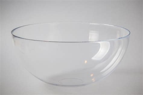 Clear Glass Round Bowl Am Party Rentals