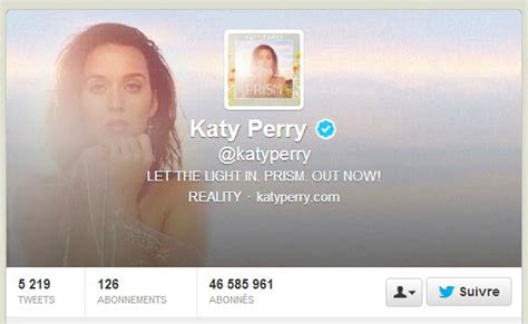 People Katy Perry Est La Nouvelle Reine De Twitter