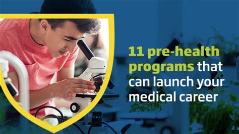 11 Pre Health Programs That Can Launch Your Medical Career The