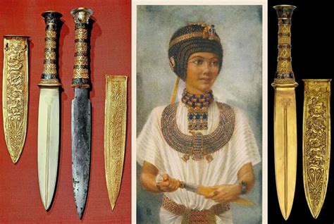 Daggers Of Tutankhamun A Symbol Of Royalty And Power