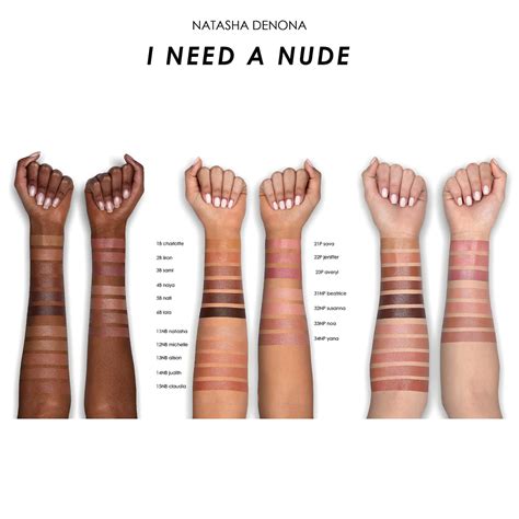 Natasha Denona Launching I Need A Nude Lipstick Collection With 18