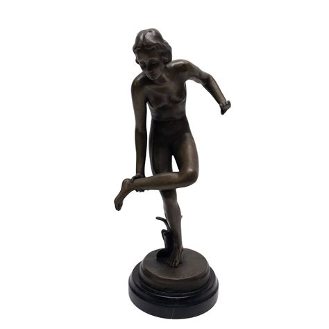 Bronze Nude Female Statue