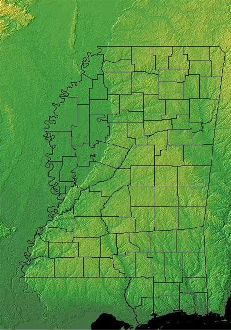 Mississippi Geography Mississippi Regions And Landforms