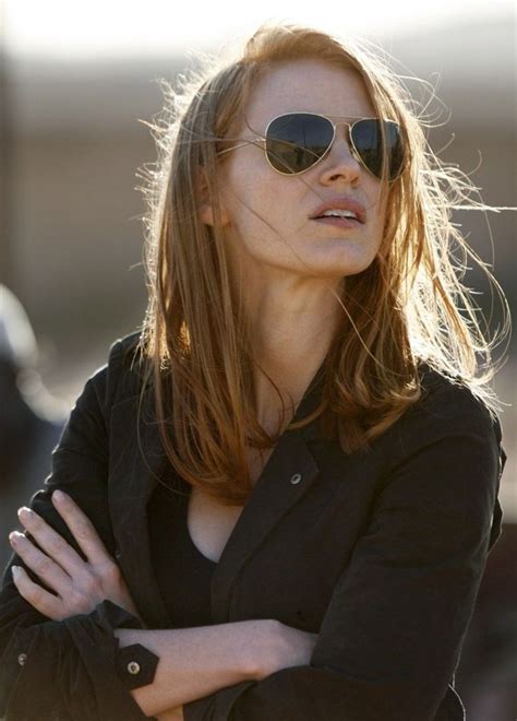 Jessica Chastain As Maya In Zero Dark Thirty Jessica Chastain Poses Femininas Atrizes