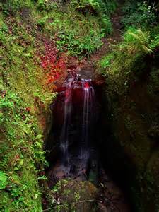 Red Waterfall © John Webber Geograph Britain And Ireland