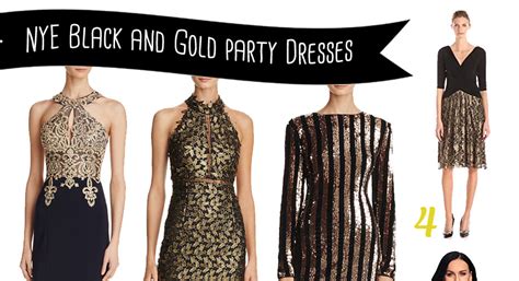 Black And Gold Theme Dress Code Dresses Images 2022