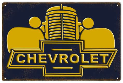 Reproduction Chevrolet Sign Reproduction Vintage Signs