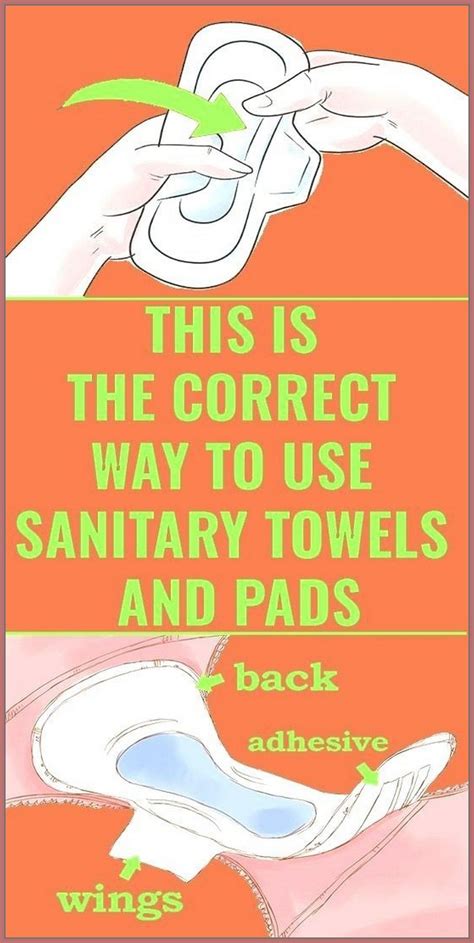 Correct Way To Use A Sanitary Towel Sanitary Towels Sanitary Pads Health And Wellness Quotes