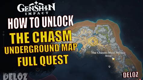 How To Unlock The Chasm Underground Mines Map Enter The Mines Of The Chasm Genshin Impact