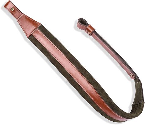 Levys Leathers Sn14 Leather Rifle Sling Walnutgreen