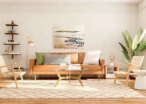 6 Mid-Century Modern Living Room Design Tips For A Stylish Home