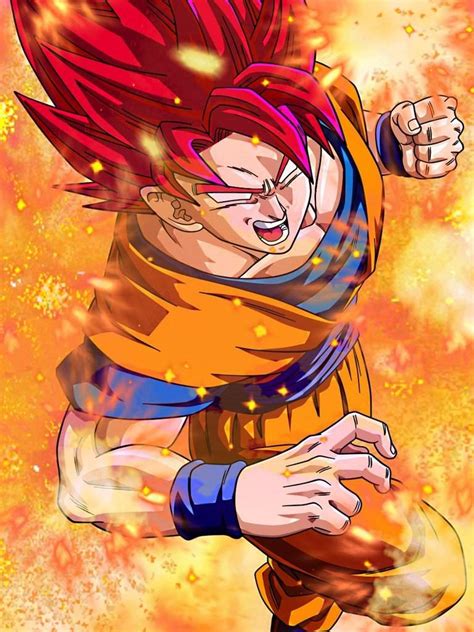 Goku Super Saiyan Red Dragonballz Amino