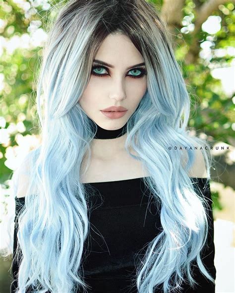 Dayana Crunk Goth Beauty Dark Beauty Synthetic Lace Front Wigs