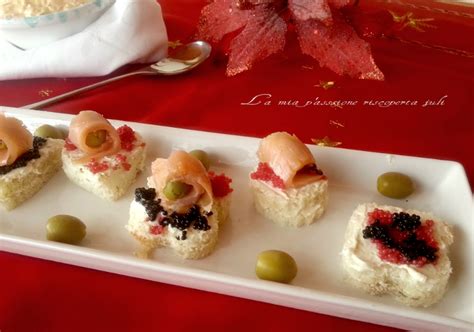 Perchè non ci complichiamo la vita, aggiungendoci un tocco di cucina molecolare? Antipasti con caviale - La Mia Passione Riscoperta Juli