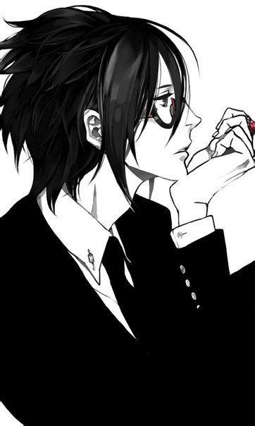 He looks like naru with longer hair and glasses! Appearance - The Guy With Glasses