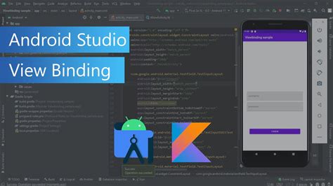 ViewBinding Android Studio Tutorial Kotlin YouTube
