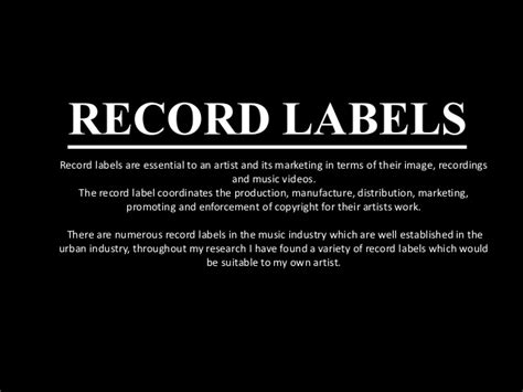 Any of the heading styles can be used do some research and only send your letters/demos to relevant labels, dj's or those who have expressed an interest into your style of music. Record labels