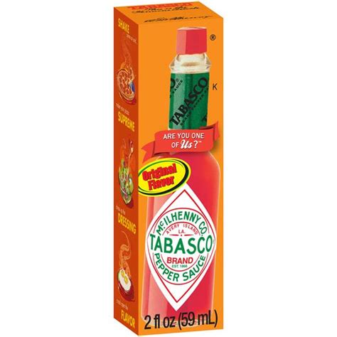 Mcilhenny Co Tabasco Pepper Sauce Original Flavor Hy Vee Aisles