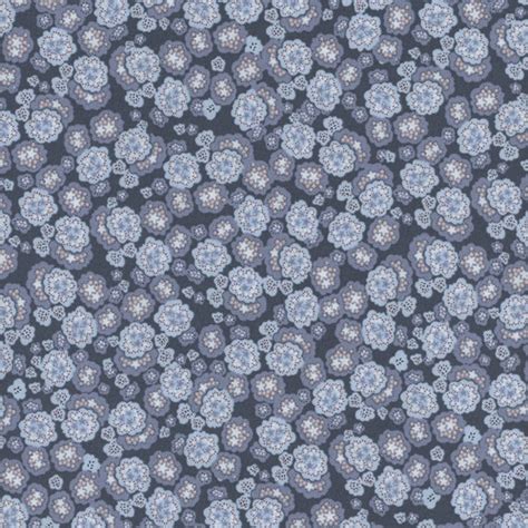 Dear Stella Designs Fabrics Xanadu Galactic Floral Stonewash Quilt Fabric