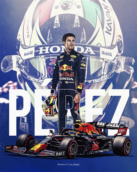 Sergio Perez Red Bull Artwork Wallpaper On Behance