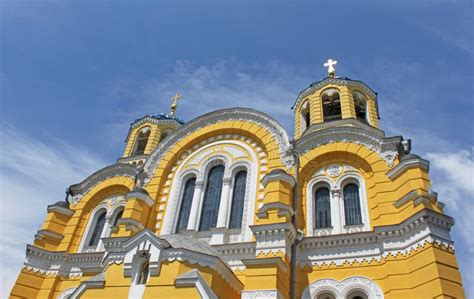Kiev Ukraine Cathedral Of St Vladimir Editorial Photography Image