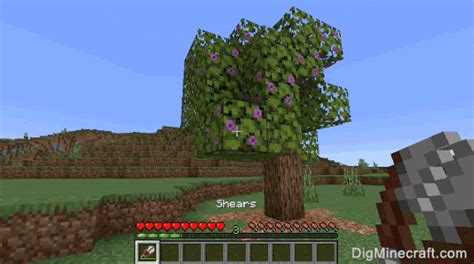 How To Make Flowering Azalea Leaves In Minecraft