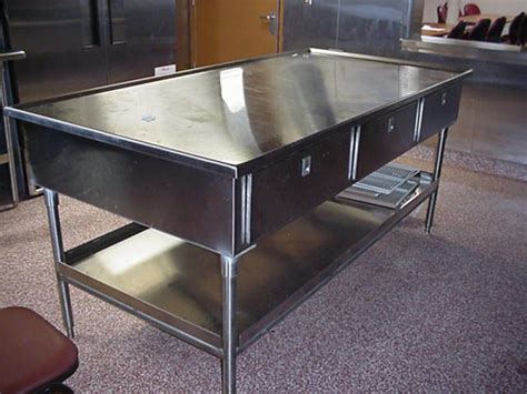 Stainless steel commercial kitchen utility table with undershelf. The Most Stainless Steel Kitchen Prep Table Testezmd ...
