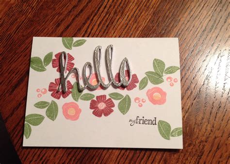 This spring diy greeting card is vibrant and has so much interest! Loving the Wplus9 Spring Blooms stamps | Card making ...